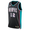 Maillot Basket Homme Memphis Grizzlies Ja Morant 2025-26 Nike Classic Edition Noir Swingman